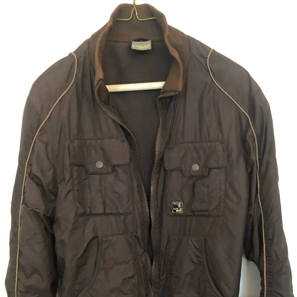 Supreme Beings brown track style jacket.